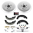 KOE15408DK Z17 OE Replacement Brake Drum and Shoe Kit