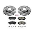 2014 Mazda 6 - Front Brake Disc and Pad Kit, Natural Finish, Plain Surface, 5 Lugs, 297 mm, Ceramic, 2.5L 4Cyl, Z17 OE Replacement