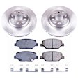 2019 Chevrolet Camaro - Front Brake Disc and Pad Kit, Natural Finish, Plain Surface, 5 Lugs, 321 mm, Ceramic, With Single Piston Front Calipers, 3.6L 6Cyl, Z17 OE Replacement