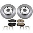 2019 Kia Optima - Front Brake Disc and Pad Kit, Plain Surface, 5 Lugs, 305 mm, Ceramic, 2.4L 4Cyl, OE Replacement