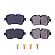 2020 Audi Q7 - Rear Brake Disc and Pad Kit, Plain Surface, 5 Lugs, 349.7 mm, Ceramic, To 11/25/2019, Z17 OE Replacement