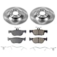 2020 Mazda CX-30 - Rear Brake Disc and Pad Kit, 302.5 mm, 302mm Rear Rotor; Vehicles Built for USA Market only, Z17 OE Replacement