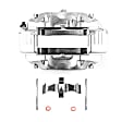 L5086 Front, Driver Side Autospecialty By Powerstop Brake Caliper, Sold Individually