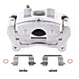 L5529 Front, Passenger Side Autospecialty By Powerstop Brake Caliper, Sold Individually