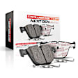 NXE-2074 Front Next Gen Carbon Fiber Ceramic Brake Pad Set