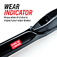 PCK-2222-1 Front PowerClear Series Wiper Blade, Frameless 22 in.