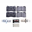 2015 Dodge Viper - Front or Rear Carbon Fiber Metallic Brake Pad Set, Black Calipers, TA Special Edition, Track Day