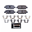 2017 Nissan Pathfinder - Rear Carbon Fiber Metallic Brake Pad Set, Track Day