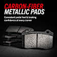 PST-919 Rear Track Day Carbon Fiber Metallic Brake Pad Set