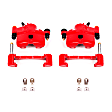 S1379 Front High-Heat Powder Coated Brake Calipers, Bracket Included