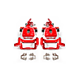 S2976 Rear High-Heat Powder Coated Brake Calipers