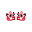 S4678 Rear High-Heat Powder Coated Brake Calipers, With Phenolic Pistons