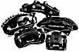 S5044BLK Front Performance Series Brake Caliper, 2-Wheel Set