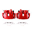 S5296A Front High-Heat Powder Coated Brake Calipers, For Models With Vented Rear Rotors; For Models With 350 mm Front Rotors