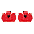 S6412 Front High-Heat Powder Coated Brake Calipers, For Models With Single Piston Calipers