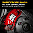 S6412 Front High-Heat Powder Coated Brake Calipers, For Models With Single Piston Calipers
