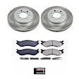 SC2178 Front Brake Disc and Pad Kit, Plain Surface, 6 Lugs, 308.1 mm, Ceramic, Z17 OE Replacement