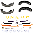 SSH801 Rear Brake Shoe Set, Autospecialty By Powerstop