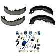 SSH804 Rear Brake Shoe Set, Autospecialty By Powerstop