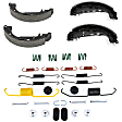2005 Toyota Corolla - Brake Shoe Set, With Rear Drum Brake, Assembled In Japan
