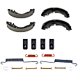 SSH913B Rear Brake Shoe Set, Autospecialty By Powerstop