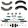 2012 Nissan Cube - Rear Brake Shoe Set, 1.8L 4Cyl, Autospecialty By Powerstop