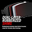 Z23-031 Rear Z23 Daily Carbon-Fiber Ceramic Brake Pads with Stainless-Steel Hardware Kit