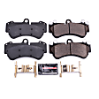 2004 Porsche Cayenne - Front Carbon Fiber Ceramic Brake Pad Set, with 330mm Front Rotor, Requires Wear Sensor, Z23 Evolution Sport Series