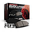 Z23-1015 Front Z23 Daily Carbon-Fiber Ceramic Brake Pads with Stainless-Steel Hardware Kit