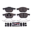 2009 Mazda 3 - Front Carbon Fiber Ceramic Brake Pad Set, Z23 Evolution Sport Series