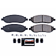 Z23-1068 Rear Z23 Daily Carbon-Fiber Ceramic Brake Pads with Stainless-Steel Hardware Kit