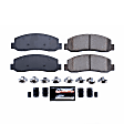 Z23-1069 Front Z23 Daily Carbon-Fiber Ceramic Brake Pads with Stainless-Steel Hardware Kit