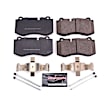 Z23-1223 Front Z23 Daily Carbon-Fiber Ceramic Brake Pads with Stainless-Steel Hardware Kit