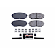2021 Mazda CX-9 - Front Carbon Fiber Ceramic Brake Pad Set, 2.5L 4Cyl, Z23 Evolution Sport Series