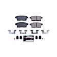 2007 Ford Edge - Rear Carbon Fiber Ceramic Brake Pad Set, Z23 Evolution Sport Series