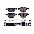 Z23-1260 Front Z23 Daily Carbon-Fiber Ceramic Brake Pads with Stainless-Steel Hardware Kit