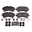 Z23-1268 Front OR Rear Z23 Daily Carbon-Fiber Ceramic Brake Pads with Stainless-Steel Hardware Kit