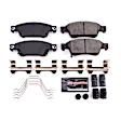 2007 Infiniti G35 - Front Carbon Fiber Ceramic Brake Pad Set, Sedan, Z23 Evolution Sport Series