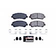 2013 Nissan Rogue - Front Carbon Fiber Ceramic Brake Pad Set, Z23 Evolution Sport Series