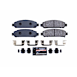 2015 Toyota Venza - Front Carbon Fiber Ceramic Brake Pad Set, 3.5L 6Cyl, Z23 Evolution Sport Series