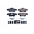 2018 Jeep Grand Cherokee - Rear Carbon Fiber Ceramic Brake Pad Set, 3.6L 6Cyl, Z23 Evolution Sport Series