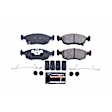 Z23-1568 Front Z23 Daily Carbon-Fiber Ceramic Brake Pads with Stainless-Steel Hardware Kit