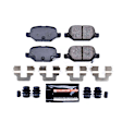 Z23-1569 Rear Z23 Daily Carbon-Fiber Ceramic Brake Pads with Stainless-Steel Hardware Kit