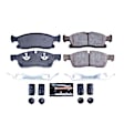 Z23-1629 Front Z23 Daily Carbon-Fiber Ceramic Brake Pads with Stainless-Steel Hardware Kit