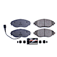Z23-1633 Front Z23 Daily Carbon-Fiber Ceramic Brake Pads with Stainless-Steel Hardware Kit