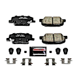 2014 Mitsubishi Outlander Sport - Rear Carbon Fiber Ceramic Brake Pad Set, Z23 Evolution Sport Series