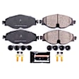 Z23-1760 Front Z23 Daily Carbon-Fiber Ceramic Brake Pads with Stainless-Steel Hardware Kit