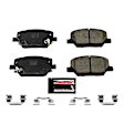 Z23-1811 Front Z23 Daily Carbon-Fiber Ceramic Brake Pads with Stainless-Steel Hardware Kit