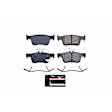 Z23-1878 Rear Z23 Daily Carbon-Fiber Ceramic Brake Pads with Stainless-Steel Hardware Kit