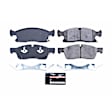 Z23-1904 Front Z23 Daily Carbon-Fiber Ceramic Brake Pads with Stainless-Steel Hardware Kit